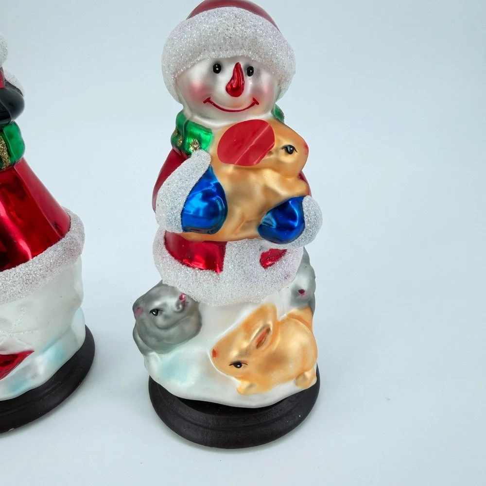 Vintage Ornaments Thomas Pacconi 30th Anniversary Snowmen 2 Piece Set 6